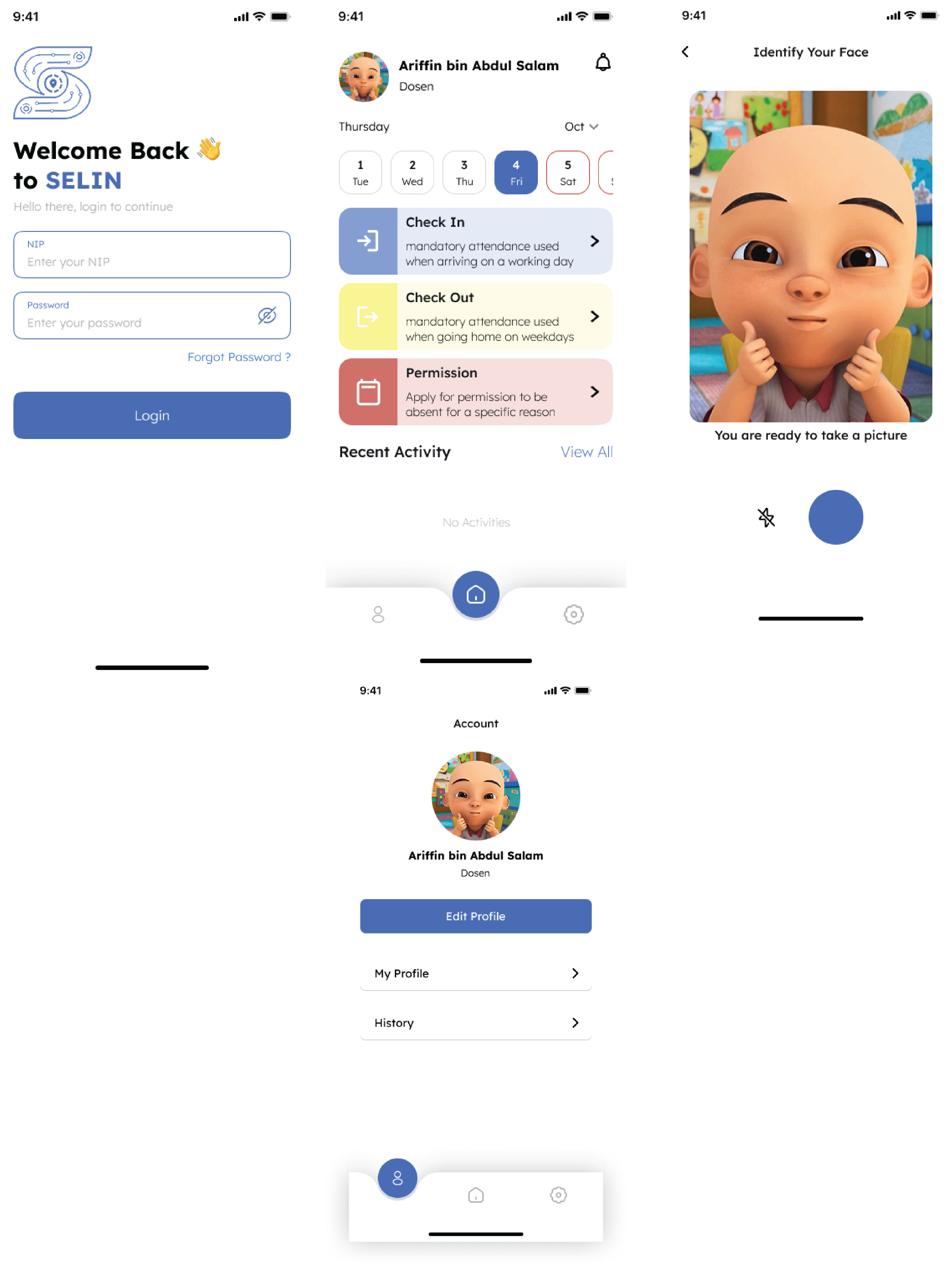 Aplikasi Absensi SELIN